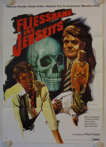 Fliessband ins Jenseits originales deutsches Filmplakat